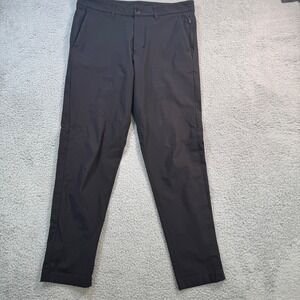 Lululemon ABC Pants Slim Fit Black Mens Size 32x30 Casual